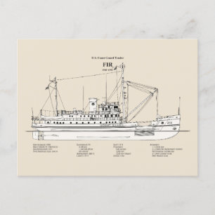 Postal Rompehielos USCG Fir wlm-212 - SBD