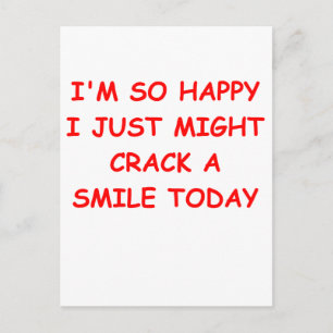 Postal romper una sonrisa