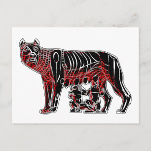 Postal Romulus y Remus