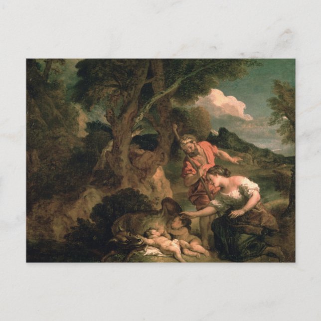 Postal Romulus y Remus (Anverso)