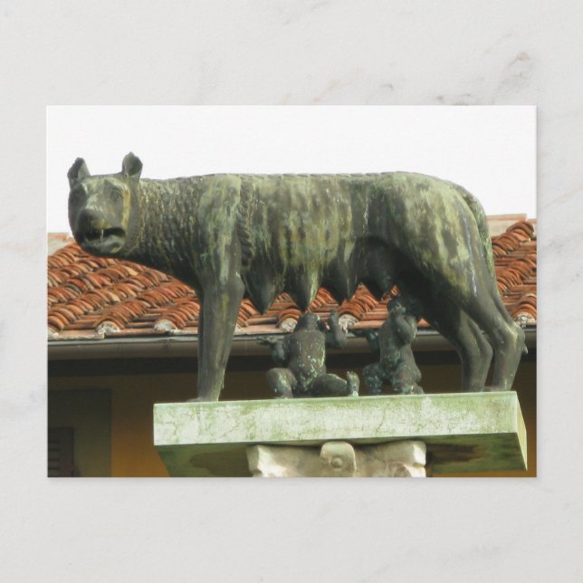 Postal Romulus y Remus - Antigua Roma (Anverso)