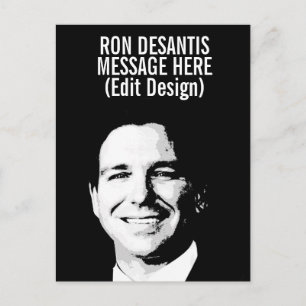 Postal Ron Desantis Personalizado