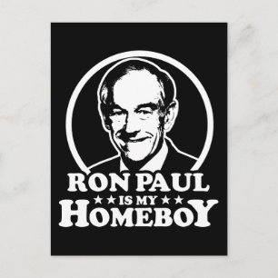 Postal Ron Paul es mi Homeboy