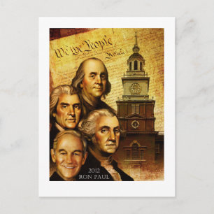 Postal Ron Paul "Nosotros, el pueblo"