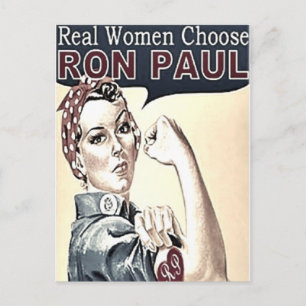 Postal Ron Paul Postcard
