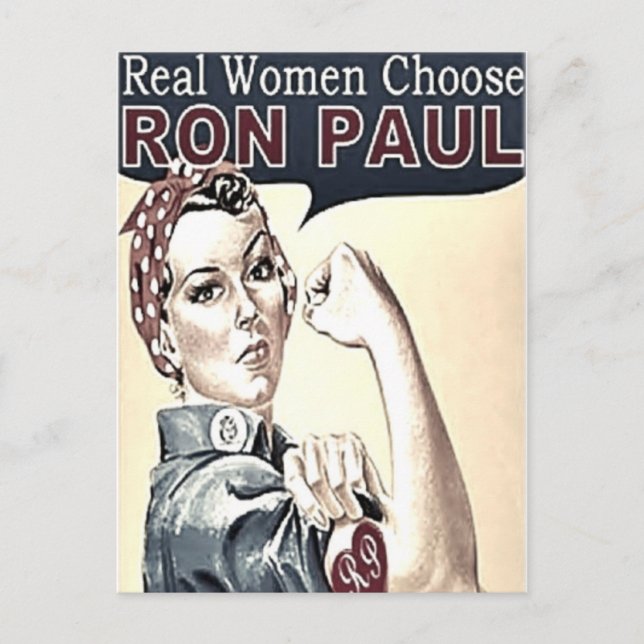 Postal Ron Paul Postcard (Anverso)