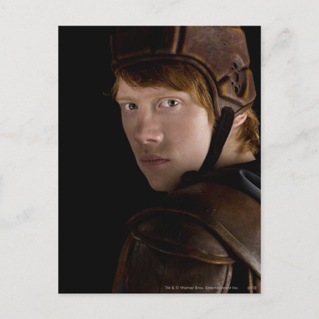 Postal Ron Weasley Preparado (Anverso)