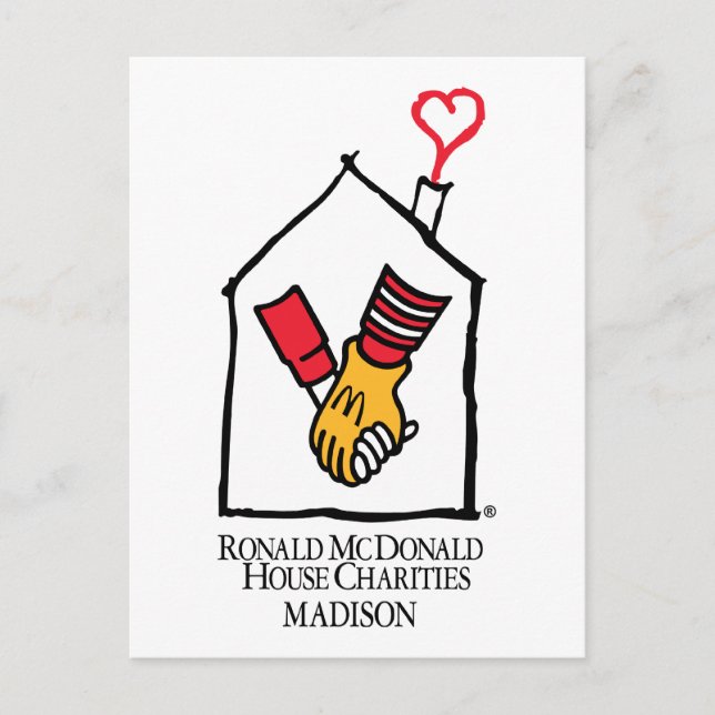 Postal Ronald McDonald Hands (Anverso)