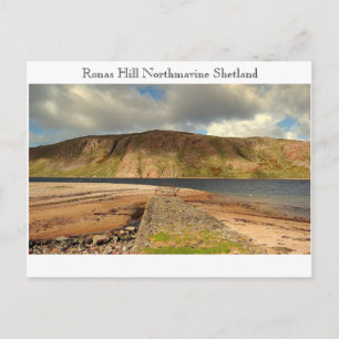 Postal Ronas Hill, Ronas Hill Northmavine Shetland