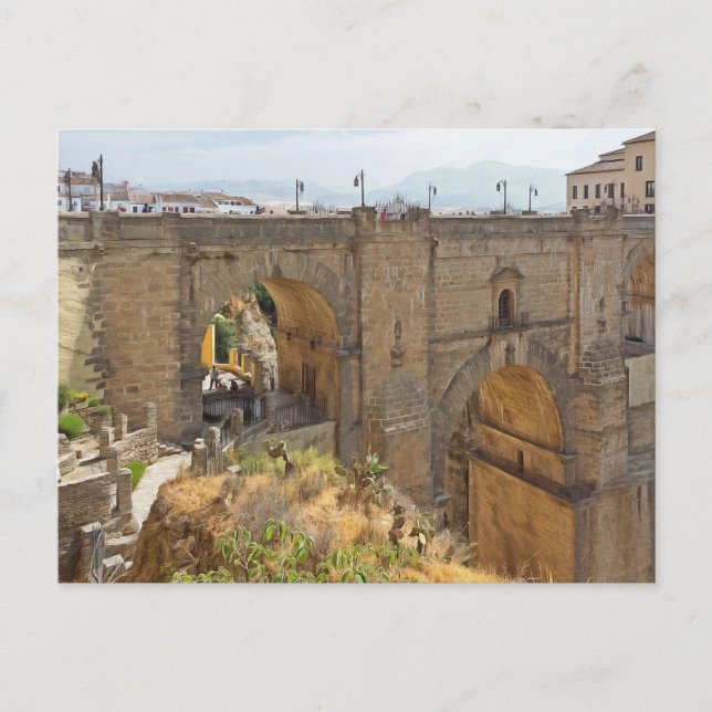 Postal Ronda. #1. (Anverso)