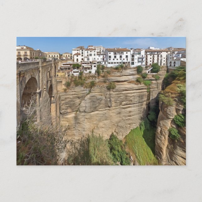 Postal Ronda. #4. (Anverso)