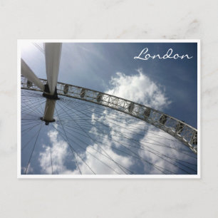 Postal ronda de londres de ojos