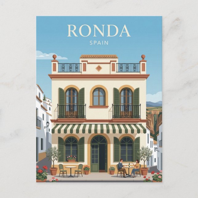 Postal Ronda España (Anverso)