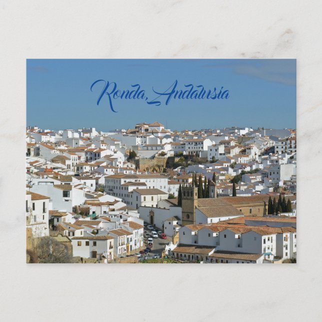 Postal Ronda Rooftops (Anverso)