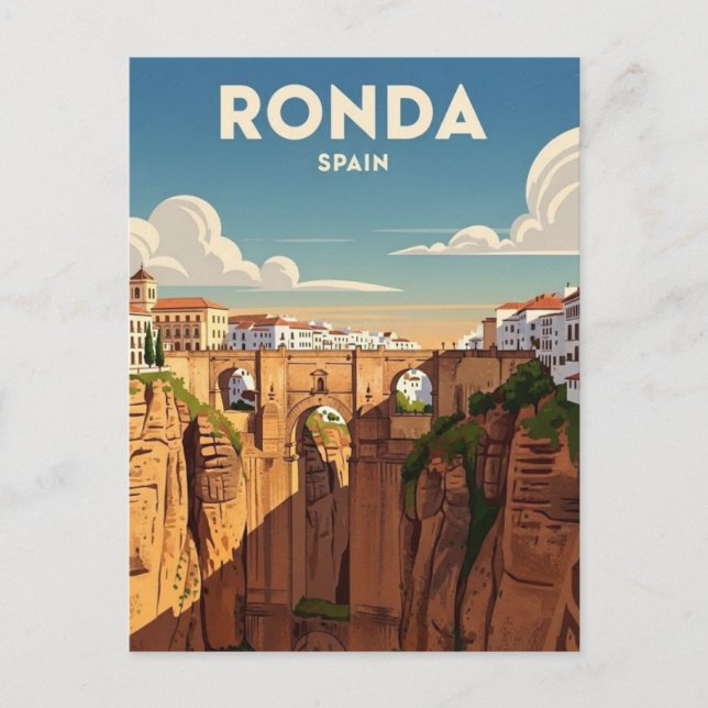 Postal Ronda Viajes España (Anverso)