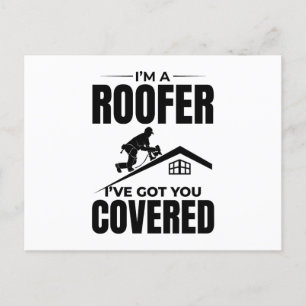 Postal Roofer - Te tengo cubierto el diseño del techo