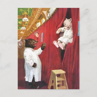 Postal Roosevelt lleva un tren en el auto durmiente