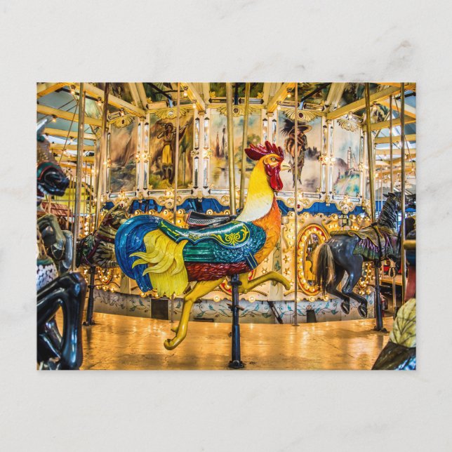 Postal Rooster (Anverso)