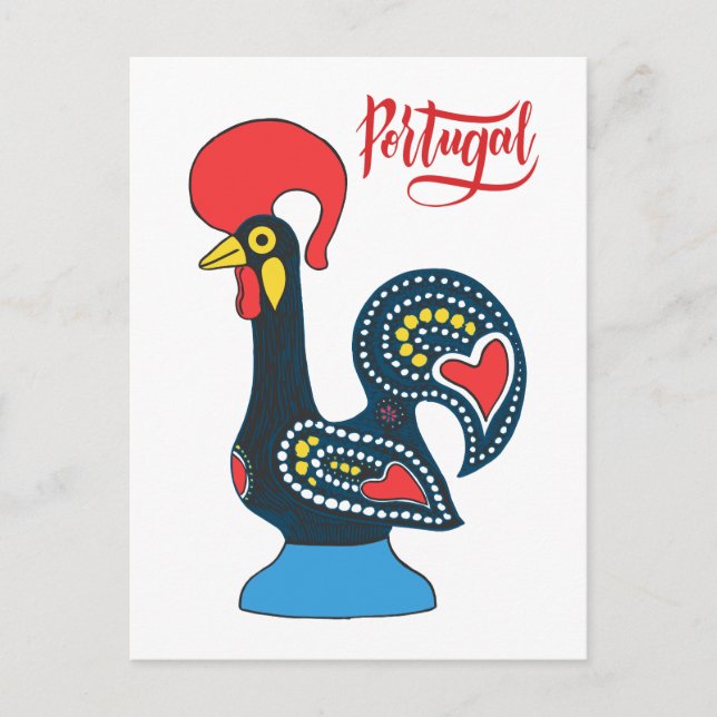 Postal Rooster de Portugal (Anverso)