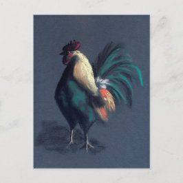 Postal Rooster Pastel
