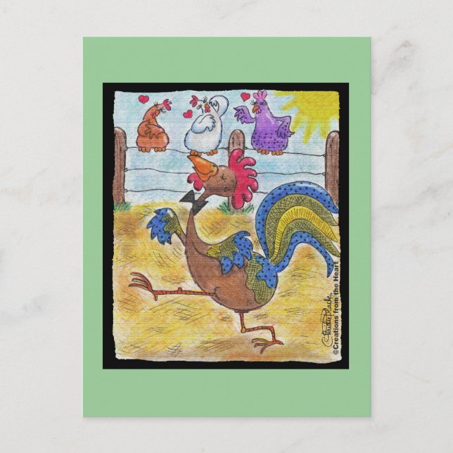 Postal Rooster Strut (Anverso)