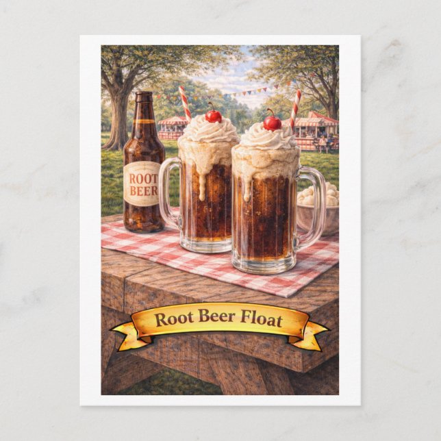 Postal Root Beer Float (American Food Series) (Anverso)