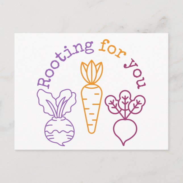 Postal Rooting For You (Anverso)