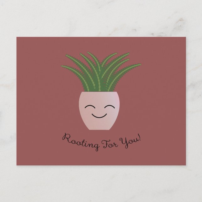 Postal Rooting For You Fern (Anverso)