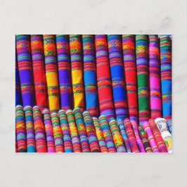 Postal Ropa tejida de color