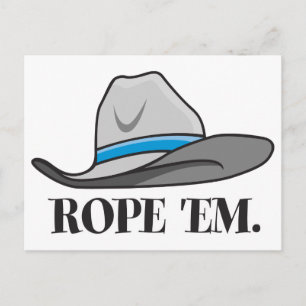 Postal Rope 'em cowboy