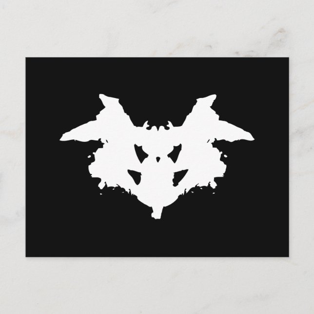 Postal Rorschach Inkblot (Anverso)