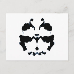 Postal Rorschach inkblot