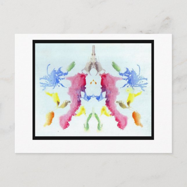 Postal Rorschach Inkblot 10.0 (Anverso)