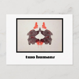 Postal Rorschach Inkblot 2