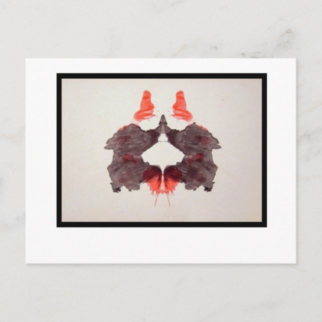 Postal Rorschach Inkblot 2.0 (Anverso)