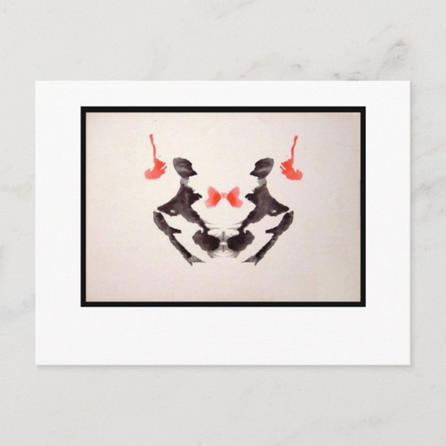Postal Rorschach Inkblot 3.0 (Anverso)