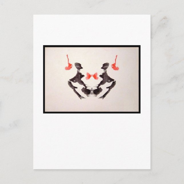 Postal Rorschach Inkblot 3.0 (Anverso)