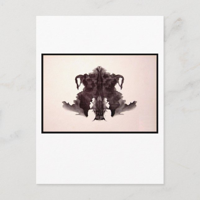 Postal Rorschach Inkblot 4.0 (Anverso)