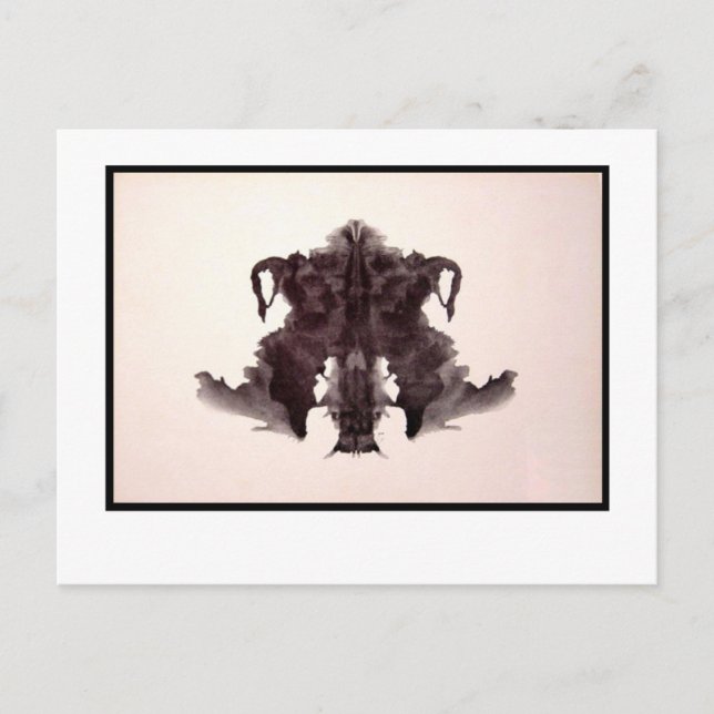 Postal Rorschach Inkblot 4.0 (Anverso)
