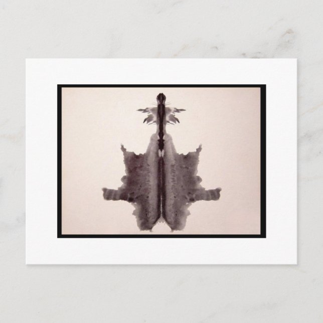 Postal Rorschach Inkblot 6.0 (Anverso)