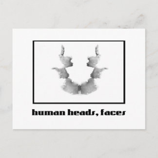 Postal Rorschach Inkblot 7