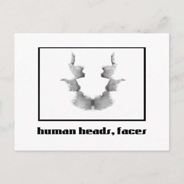 Postal Rorschach Inkblot 7 (Anverso)
