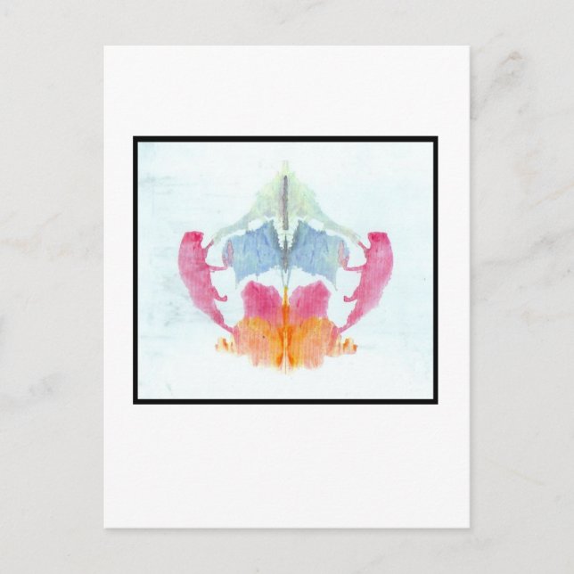 Postal Rorschach Inkblot 8.0 (Anverso)