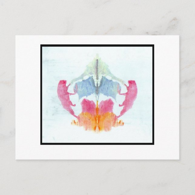 Postal Rorschach Inkblot 8.0 (Anverso)