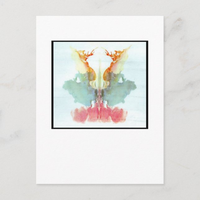Postal Rorschach Inkblot 9.0 (Anverso)
