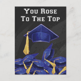 Postal Rosa a la cima