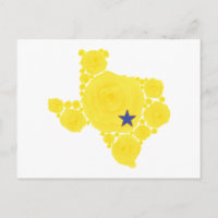 Rosa amarilla de la estrella azul TX