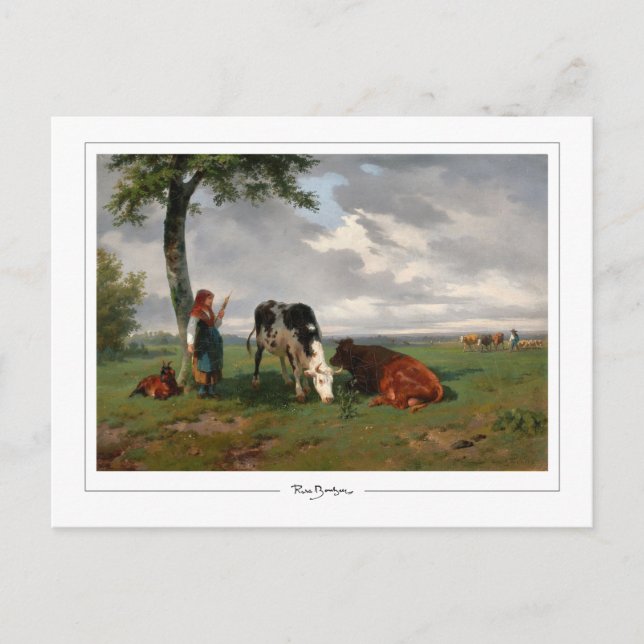 Postal Rosa Bonheur #166 - Arte fino (Anverso)