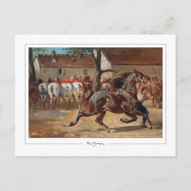 Postal Rosa Bonheur #20 - Arte fino (Anverso)