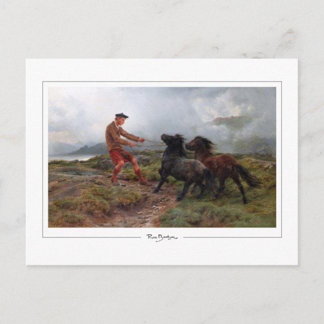 Postal Rosa Bonheur #25 - Arte Selecto (Anverso)